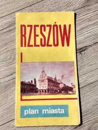 Mapa plan miasta Rzeszów