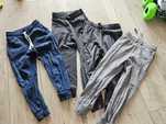 4 szt. spodni z H&M, dresowe bez meszku, stan bdb, rozmiar 122