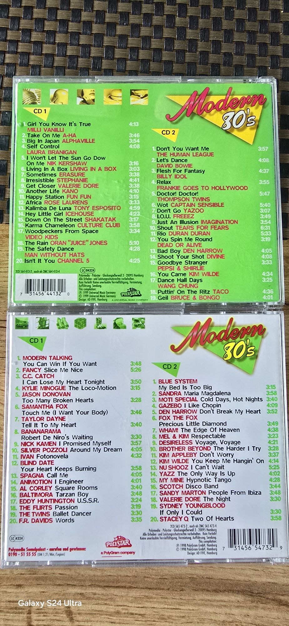 Modern 80 zestaw 4 cd