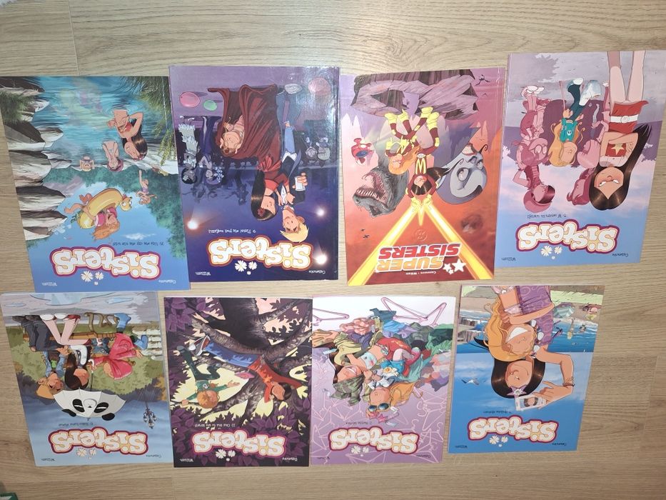 Sisters 16 tomów komiksy dla dziewczynki Cazevone + Kumpelki t1.