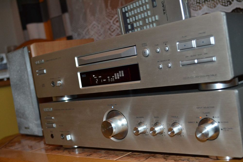 Odtwarzacz płyt cd Teac C 1 D rzadki doby stan