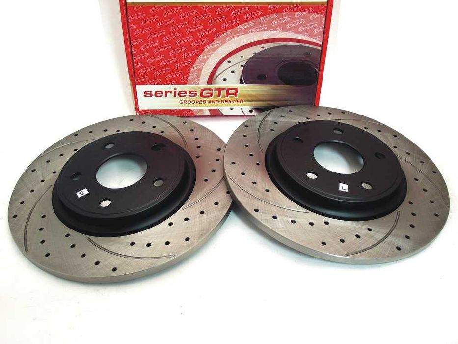 Tarcze hamulcowe Bozarto GTR 328mm Chrysler Voyager Fiat Freemont TYŁ