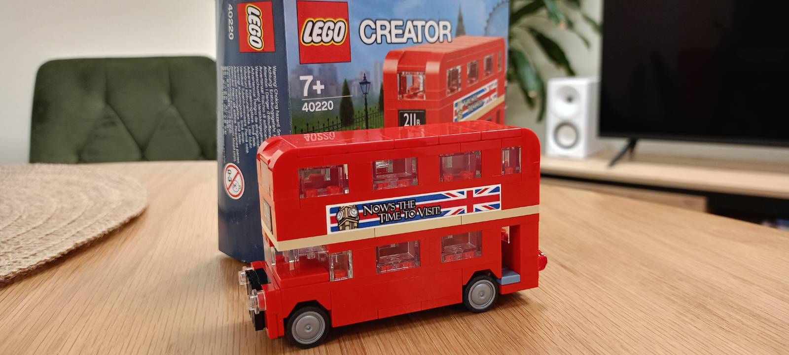 LEGO 40220 Creator Angielski Autobus