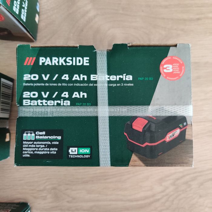 2 Baterias 20V 4A Parkside