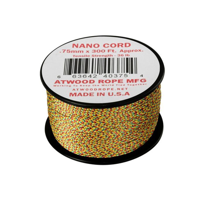 Linka Nano Cord ATWOOD (0,75mm/91m) Nylon Kolor: JAMAICAN ME CRAZY