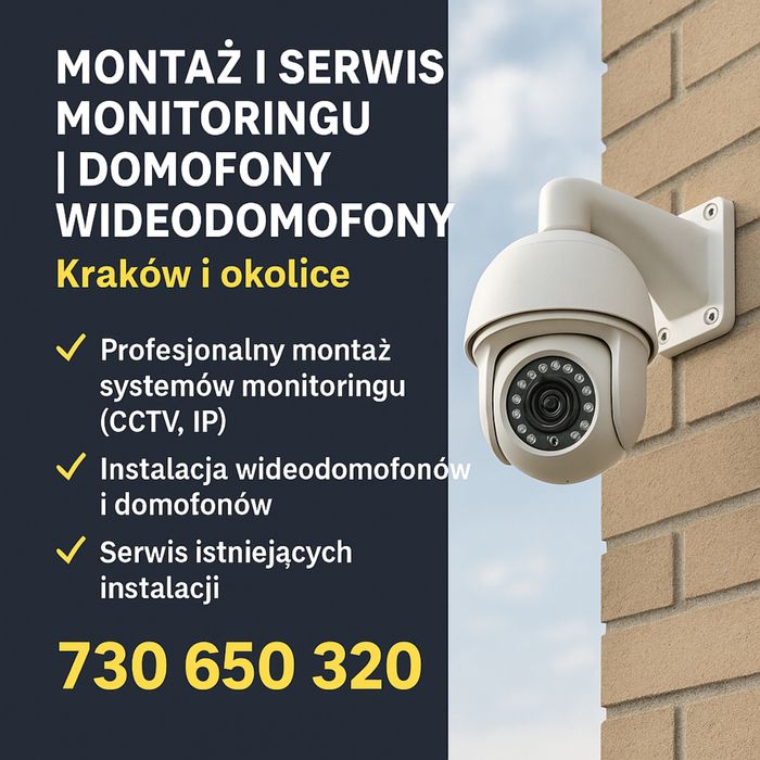 montaż i serwis monitoring | domofon | wideodomofon