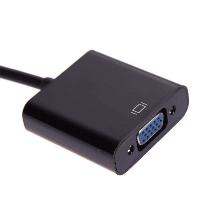 Conversor Adaptador HDMI para VGA com áudio