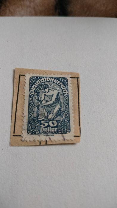 Austria (Deutschösterreich) 50 Heller – Klasyk "Kopacz" (1918/1919)
