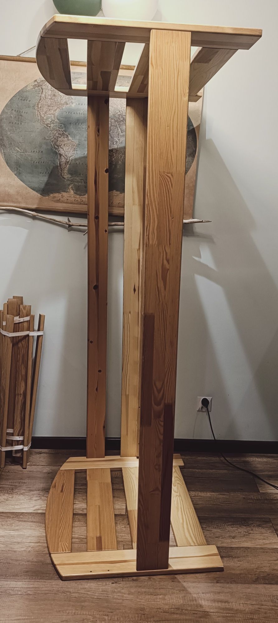 Łużko drewniane 180/80