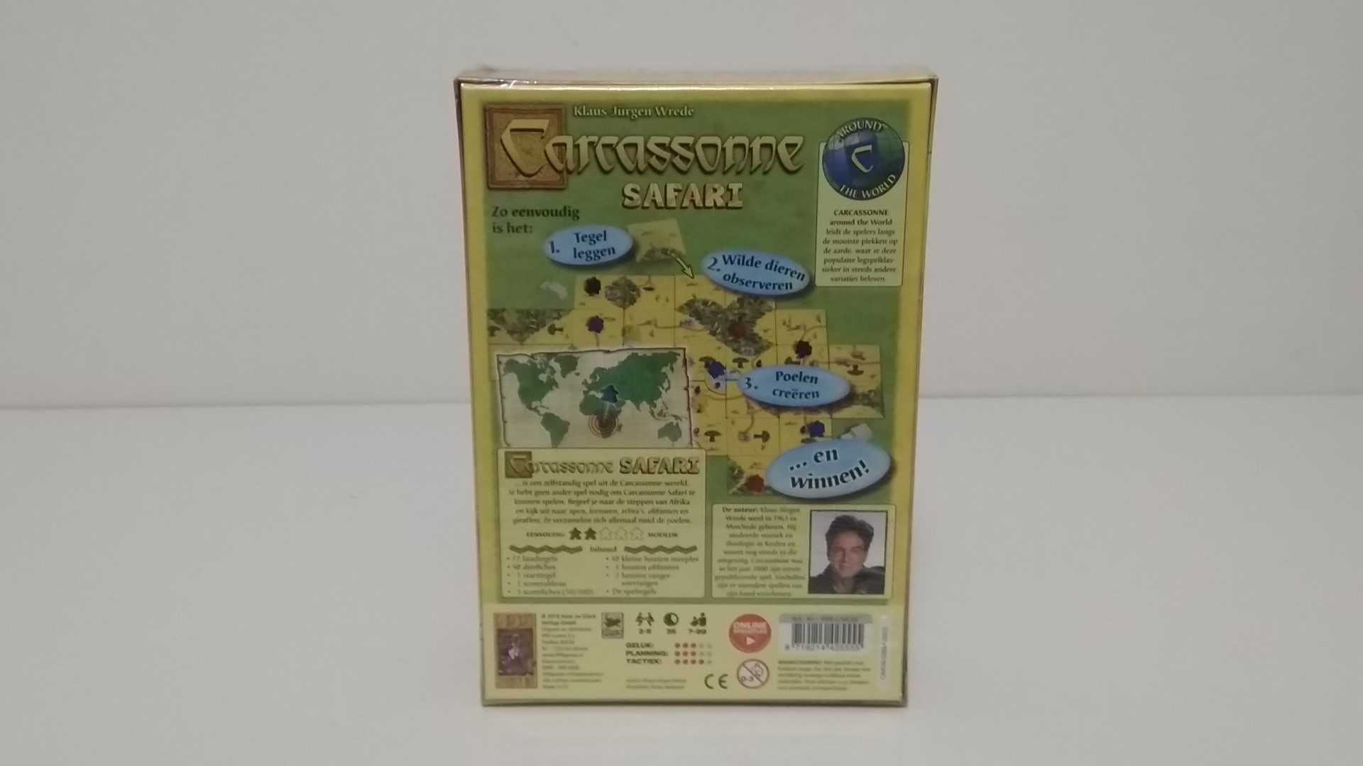 Carcassonne Safari - Novo e Selado