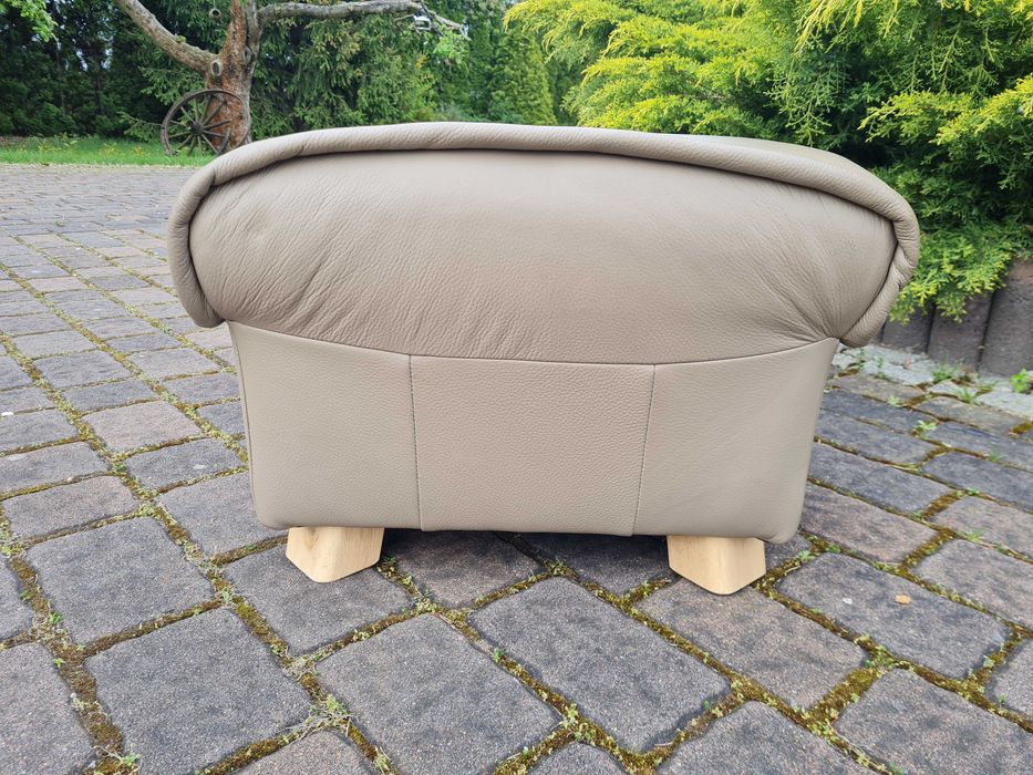 Skórzana pufa Puf Siedzisko