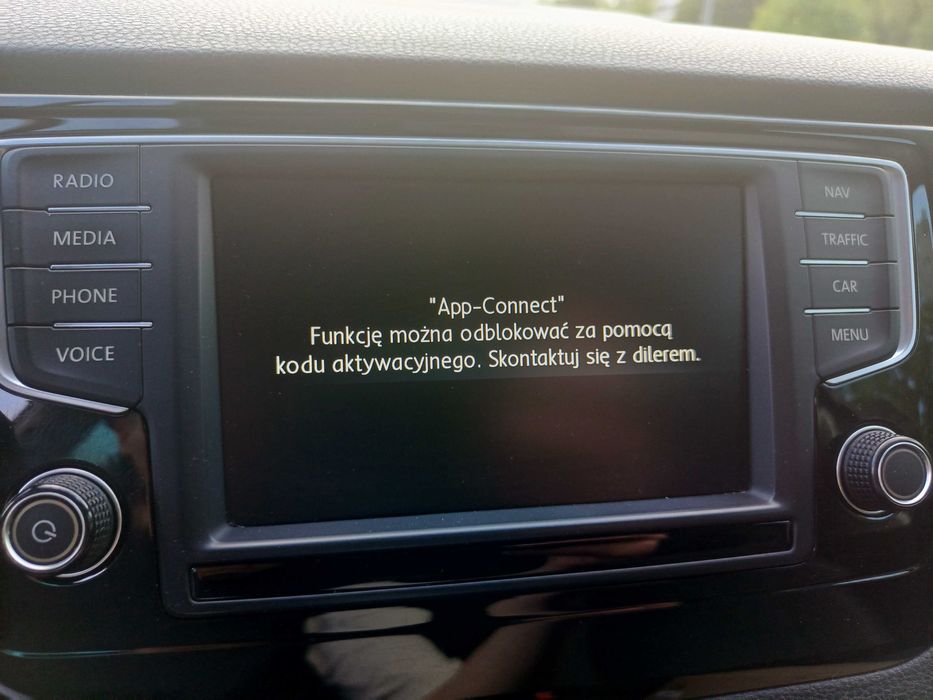 Aktywacja AppConnect AndroidAuto CarPlay SmartLink Audi VW Skoda Seat