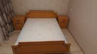 Ліжко двухспальне з матрацом