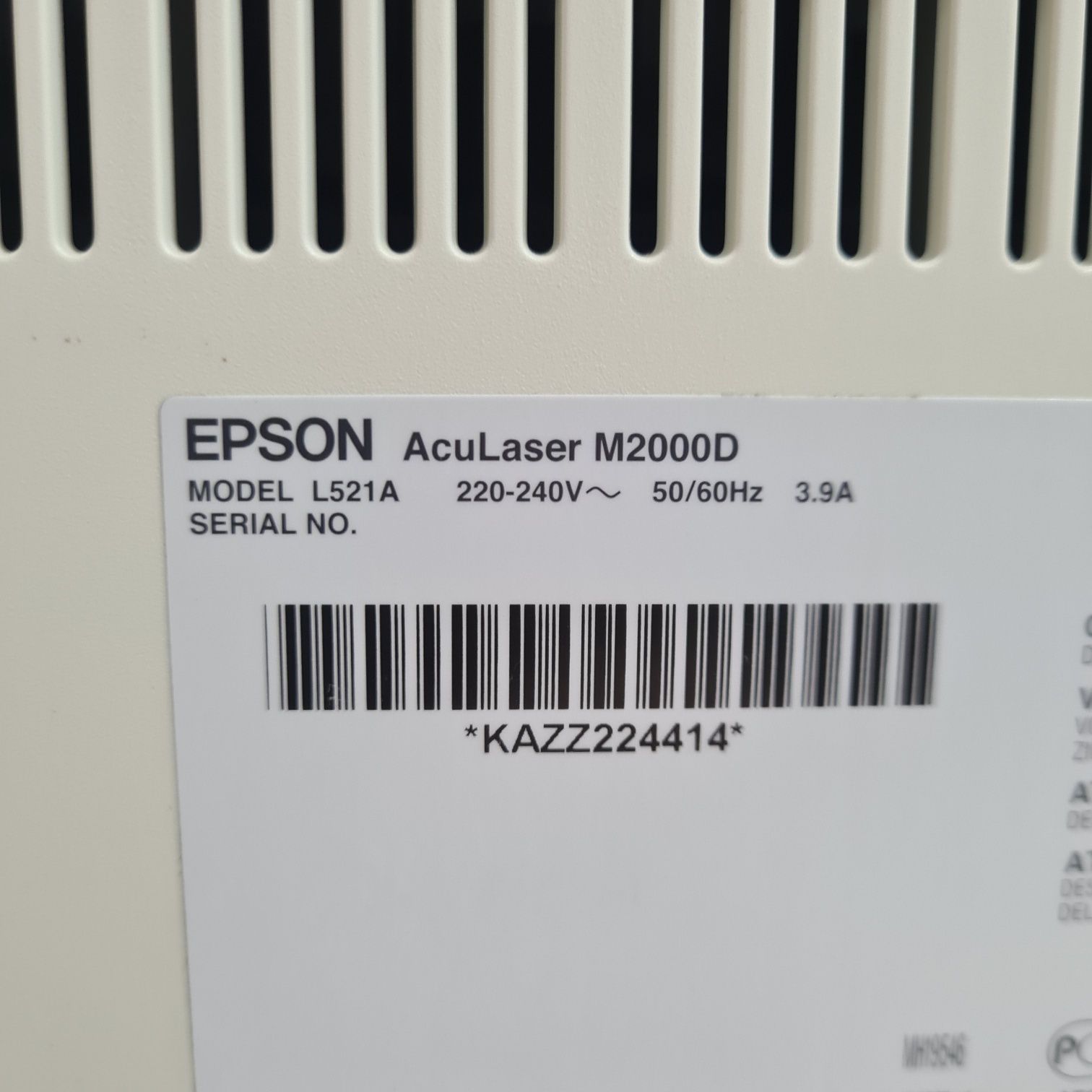 Лазерный принтер Epson M2000d. 1200dpi,двустронний  Гарантия