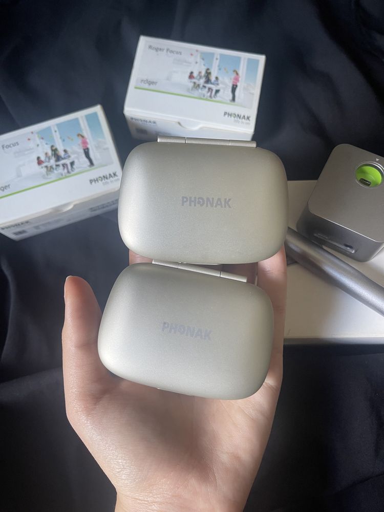 System FM Roger Focus Phonak Pen aparat sluchowy
