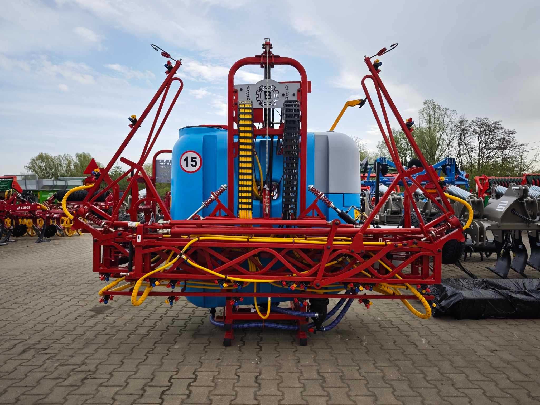 opryskiwacz zawieszany ciągany Biardzki 800l 1000l 1200l