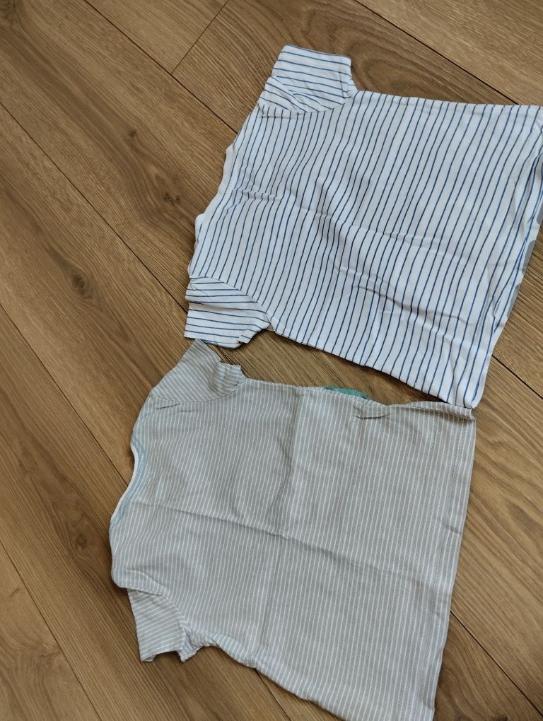 Bluzka t shirt koszulka 2pack 86 chłopiece