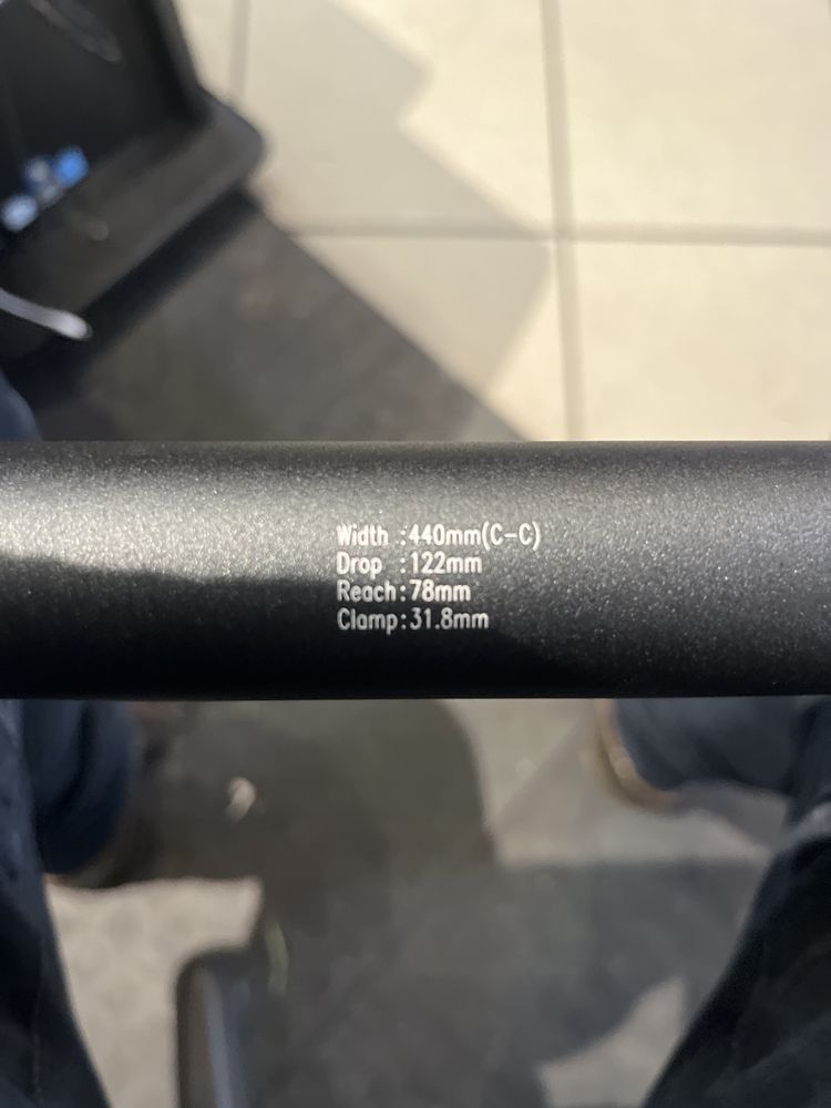Kierownica gravel alu, 440mm