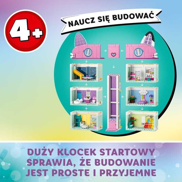 NA PREZENT LEGO Koci Domek Gabi 10788 + GRATIS torba + rozdzielacz