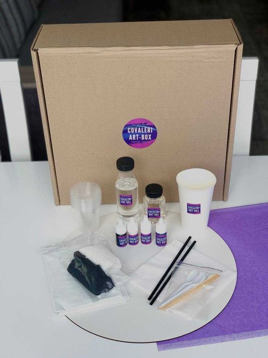Подарунковий набір. Епоксидна смола. Набор для рисования. смола