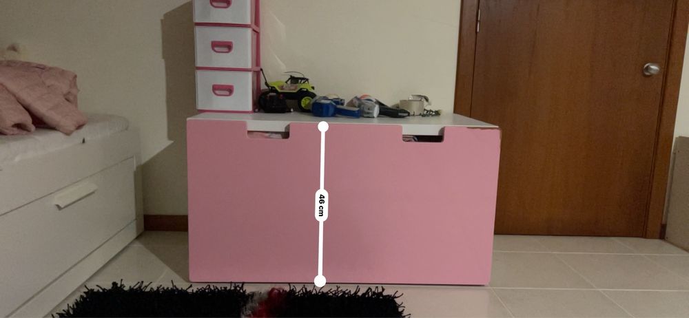 Mobilia menina cor de rosa