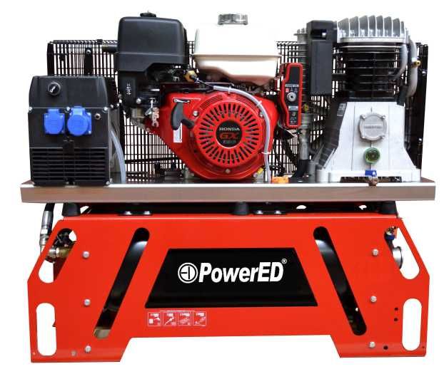 Grupo Autónomo Compressor + Gerador a Gasolina PBW50PRO. AP28