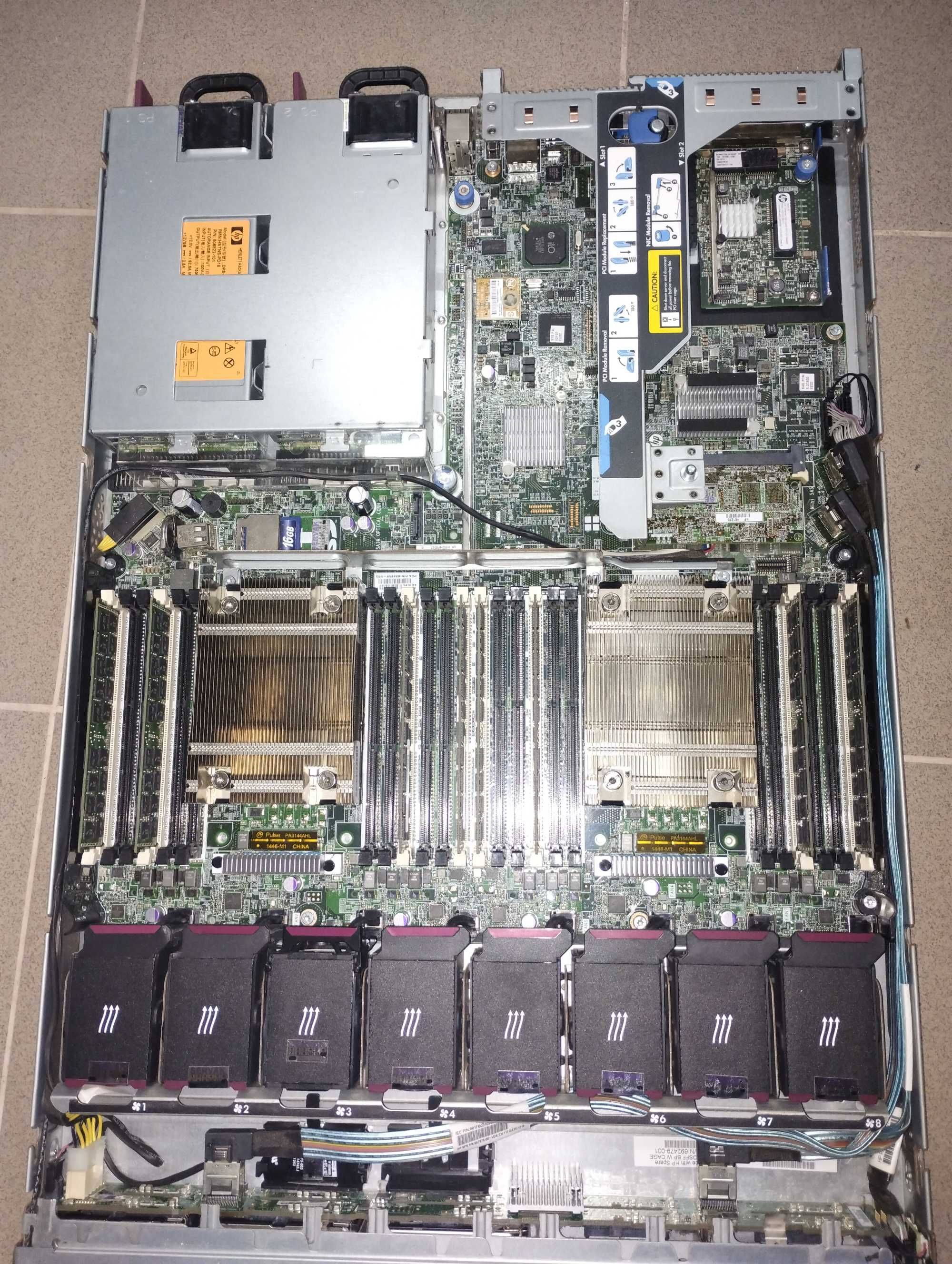 Сервер HP DL360p gen8 2xE5-2650lv2 128Gb 6x600Gb