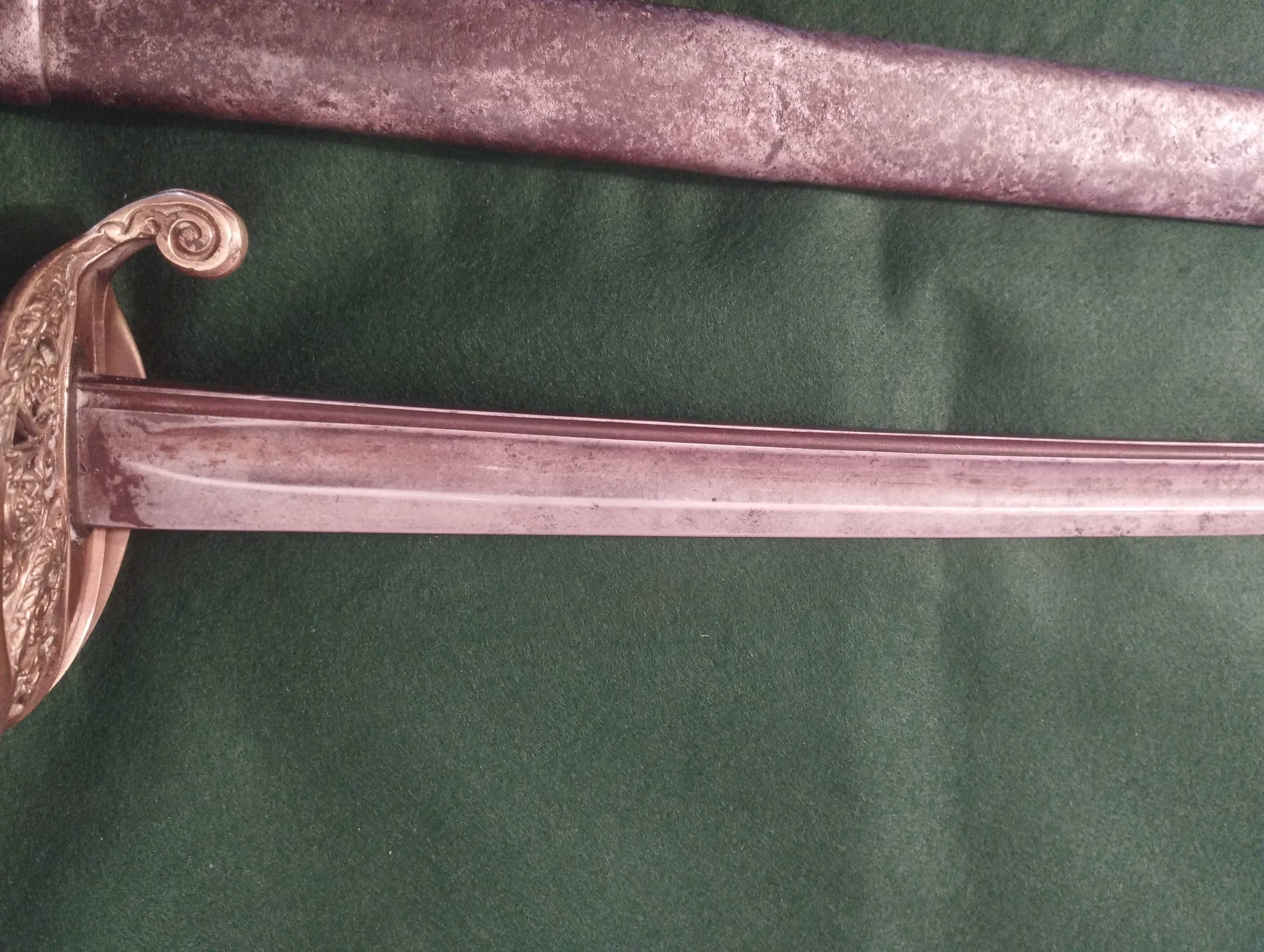 Sabre de oficial Françês de infantaria, modelo 1845,