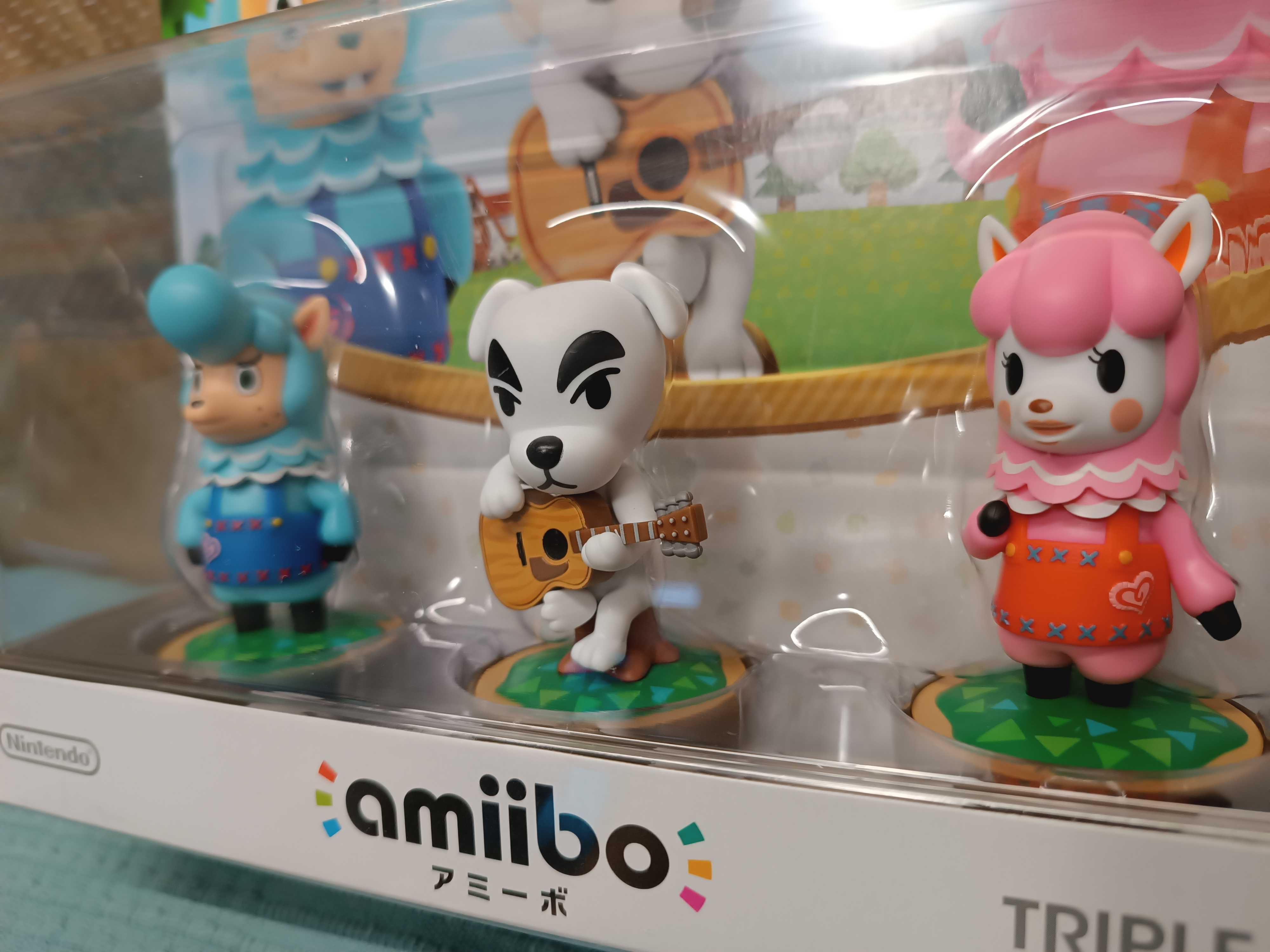 Amiibo Animal Crossing triple set