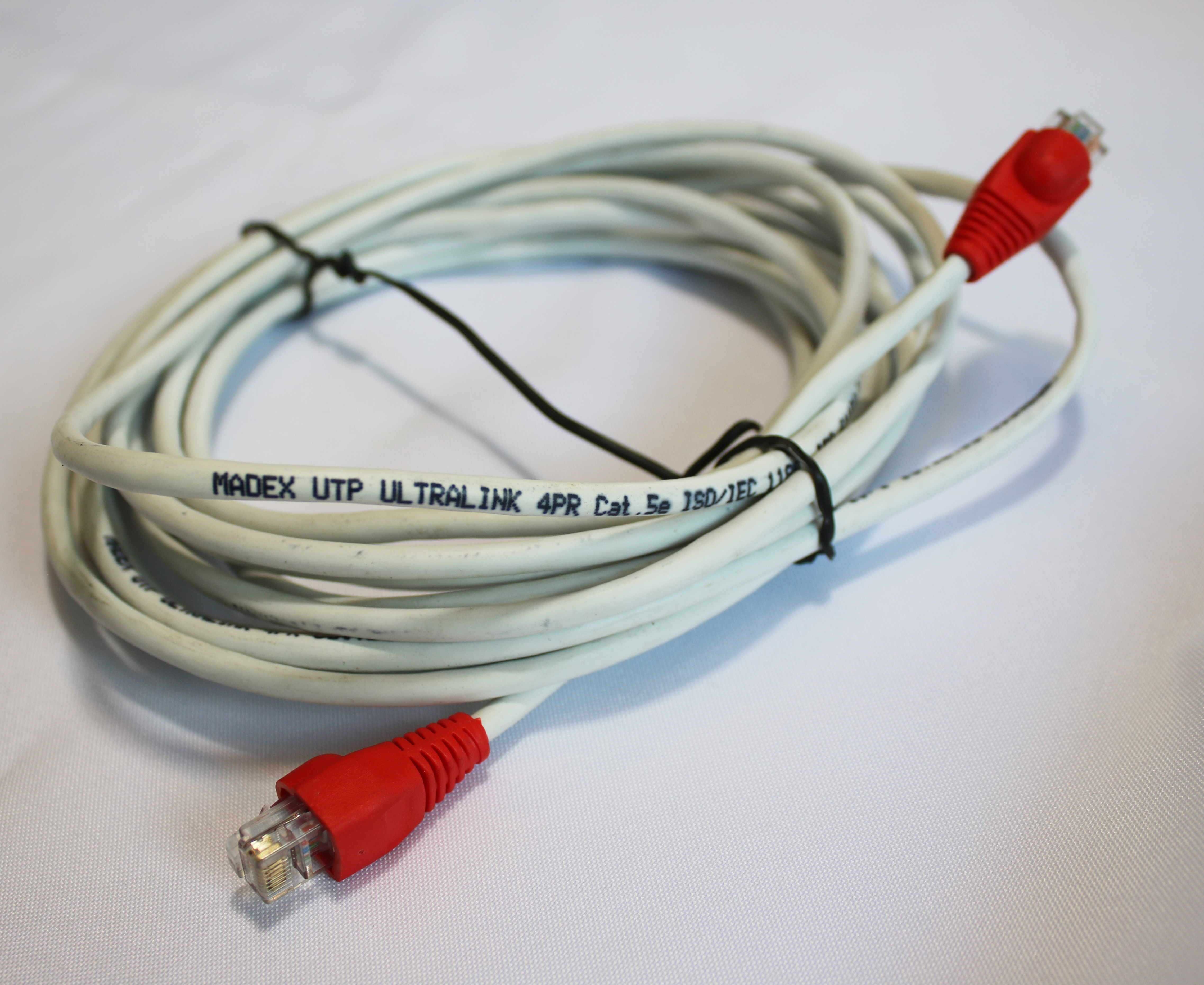 Kabel ethernet crosslink 4,90m Madex.