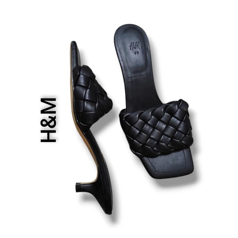 Мюлі босоніжки H&M чорні