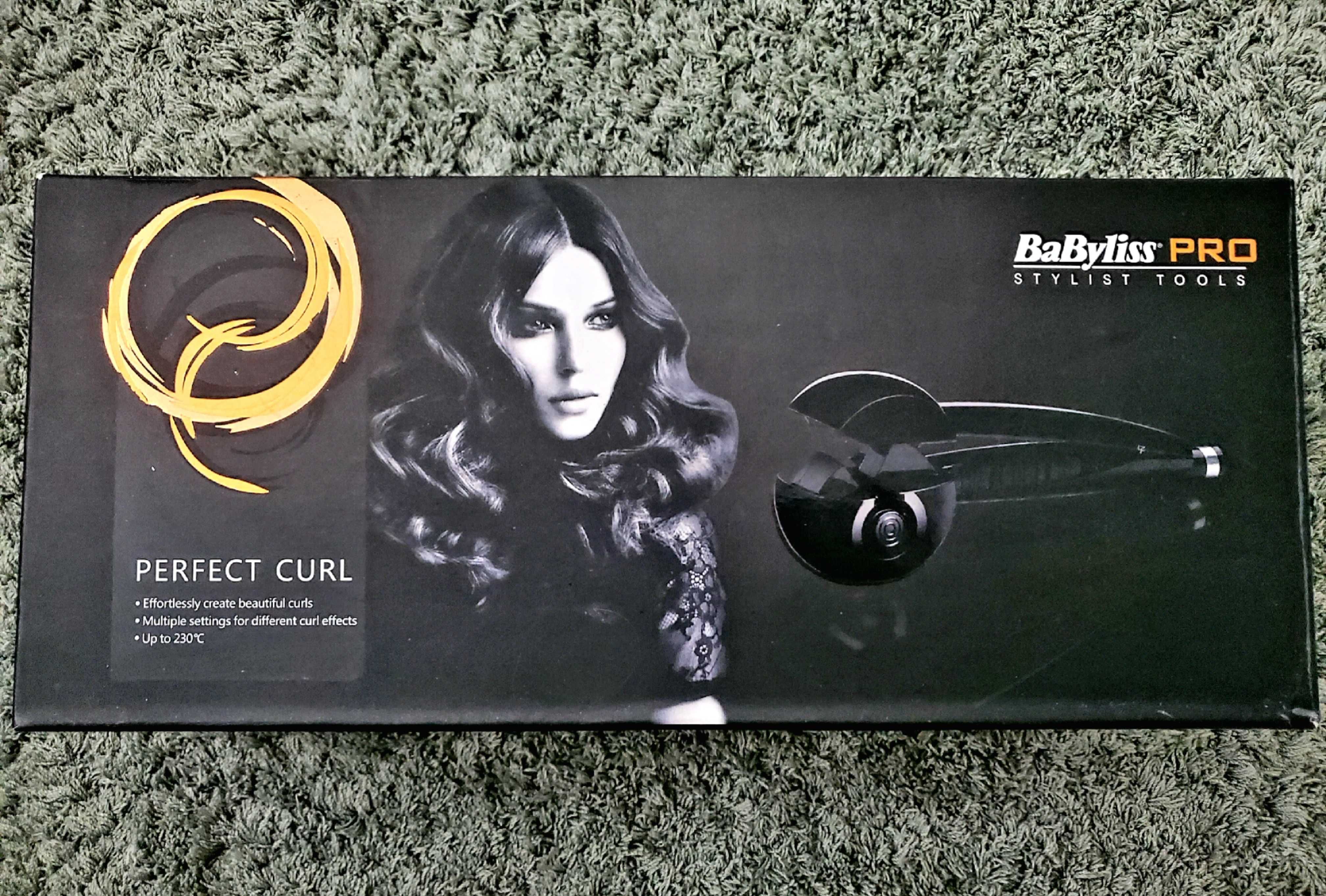 Автоматическая плойка для волос Babyliss pro Perfect Curl, черный