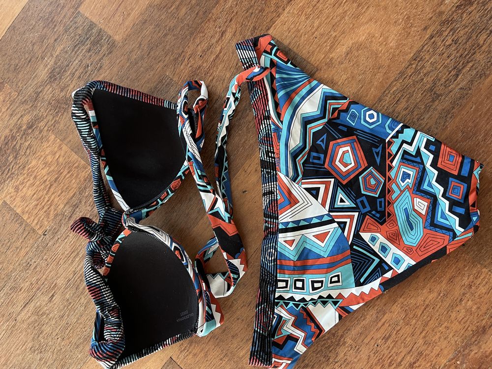 Strój kąpielowy calzedonia S kolorowy damski
