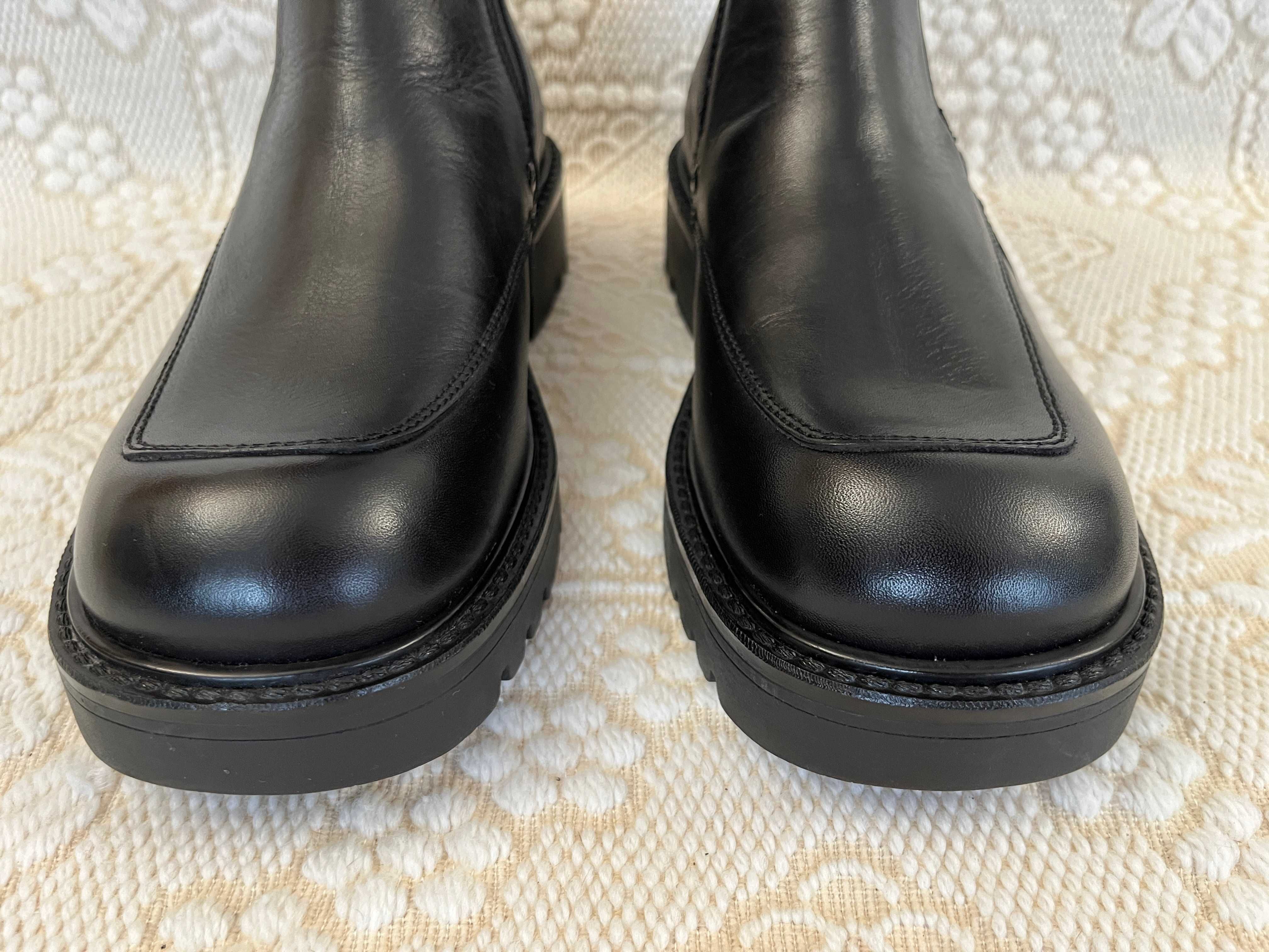 Skórzane botki sztyblety Rovers shoes rozmiar 41