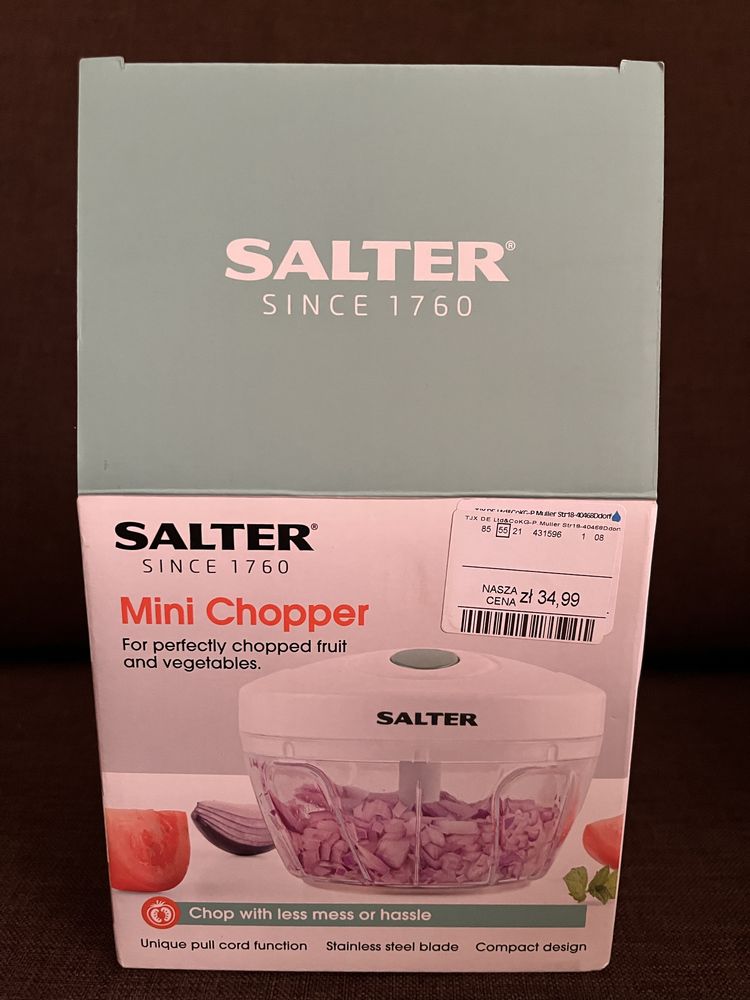 Nowa Krajalnica Mini Chopper firmy Salter