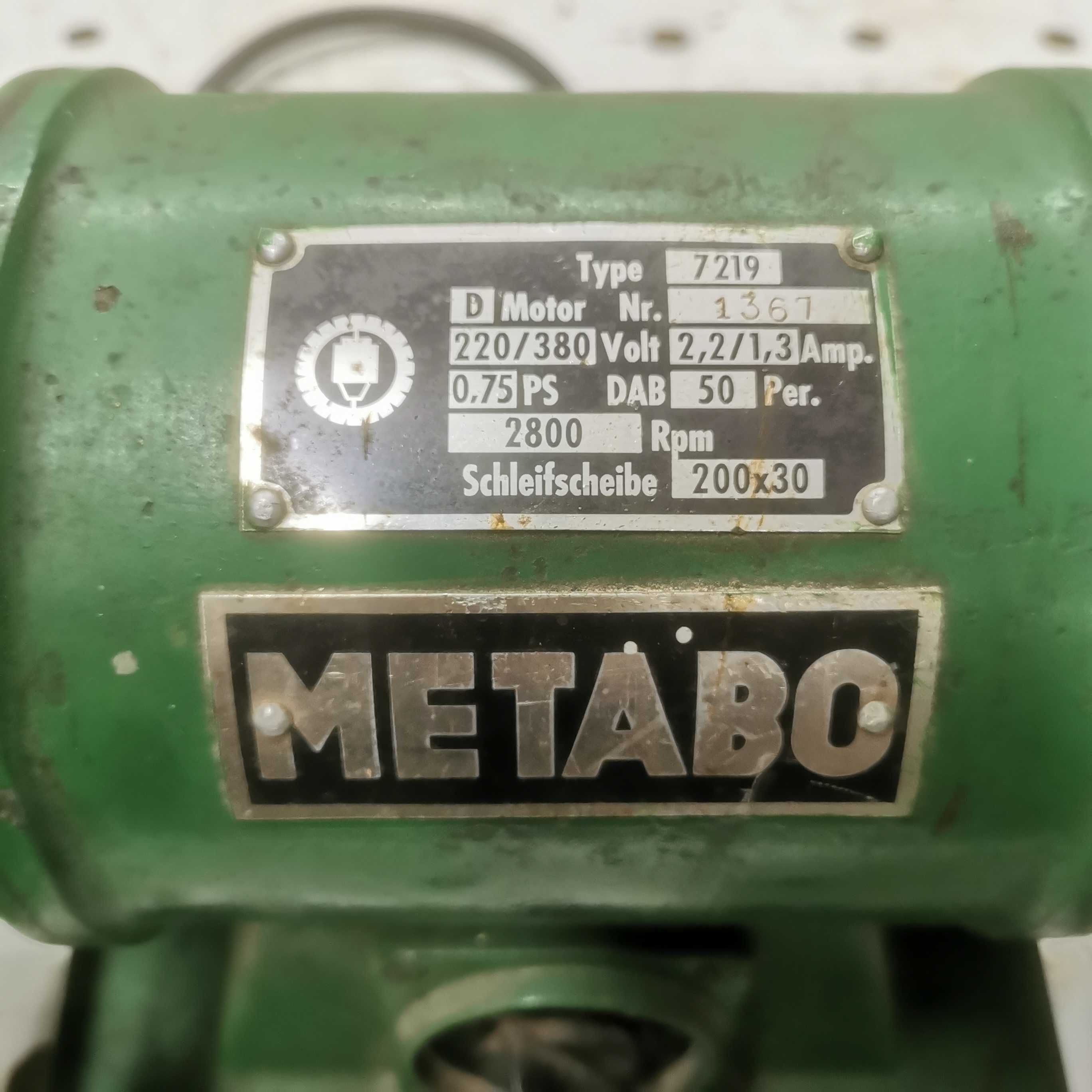 Szlifierka METABO 7219 - Porządna , duża , mocna z dawnych lat