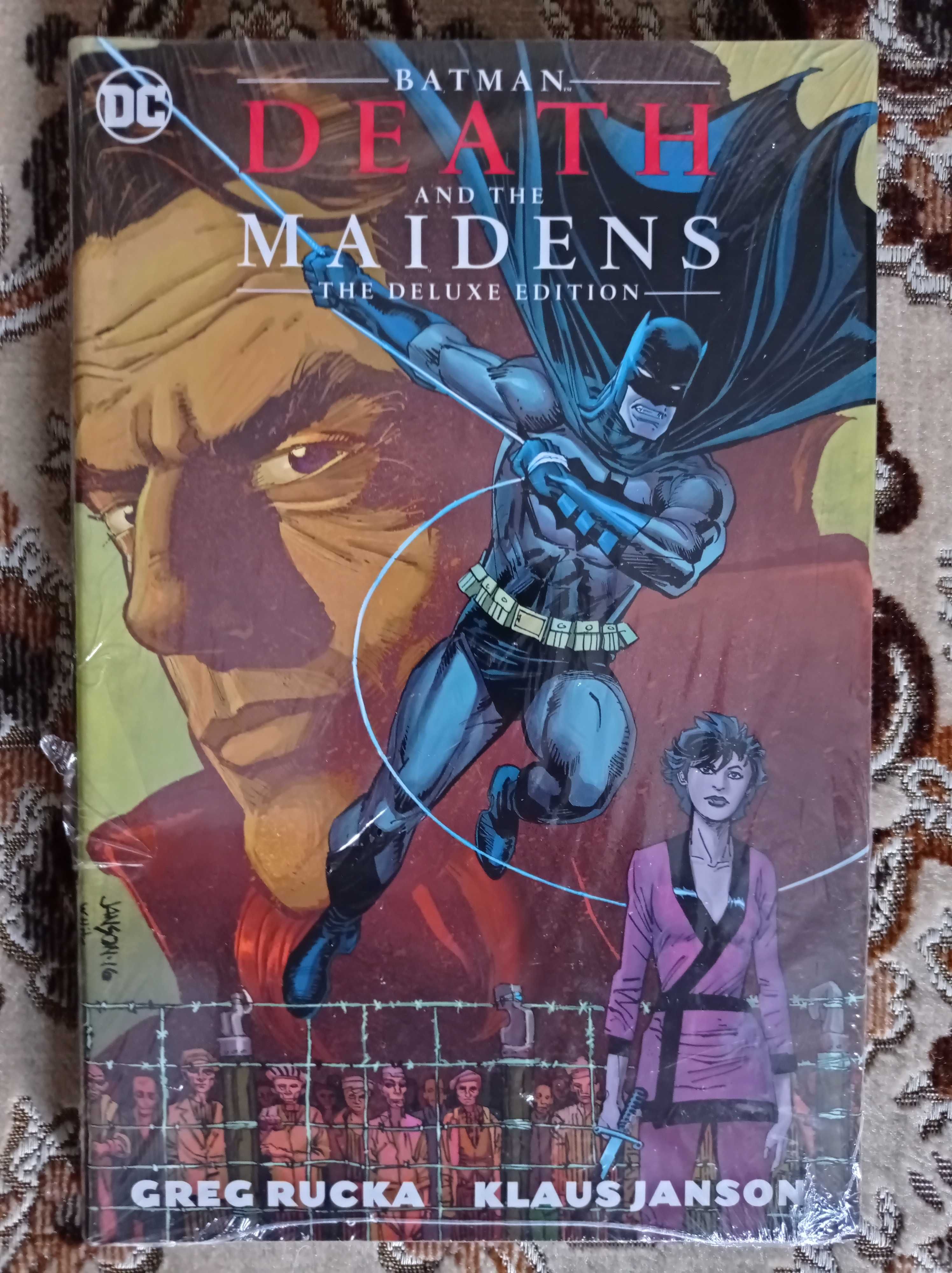 HC Batman Death and the Maidens DC Deluxe Edition Rucka Janson