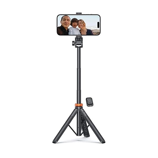 Tech-Protect L03S Bluetooth Selfie Stick Tripod Black