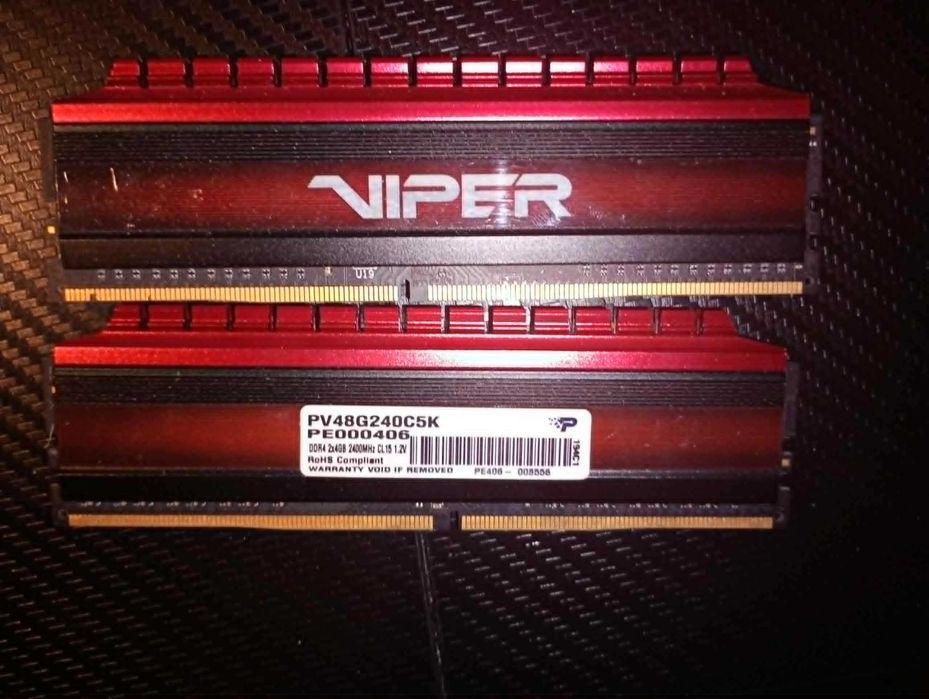 Pamięć RAM Patriot Viper 4 DDR4 8 GB (2x4) 2400MHz CL15 (PV48G240C5K)