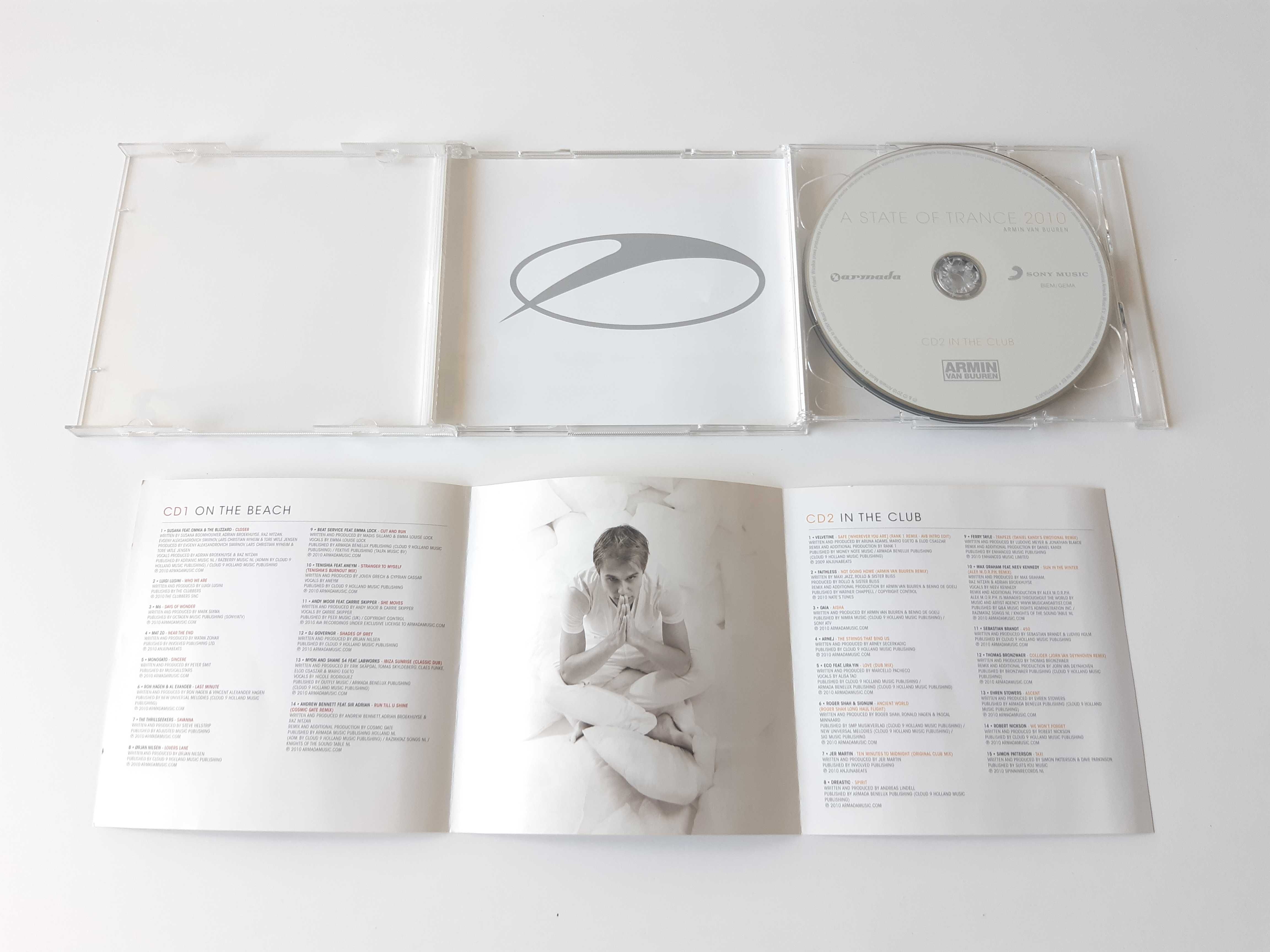 Armin van Buuren "A State Of Trance" ASOT 2010 Płyta 2CD Trance