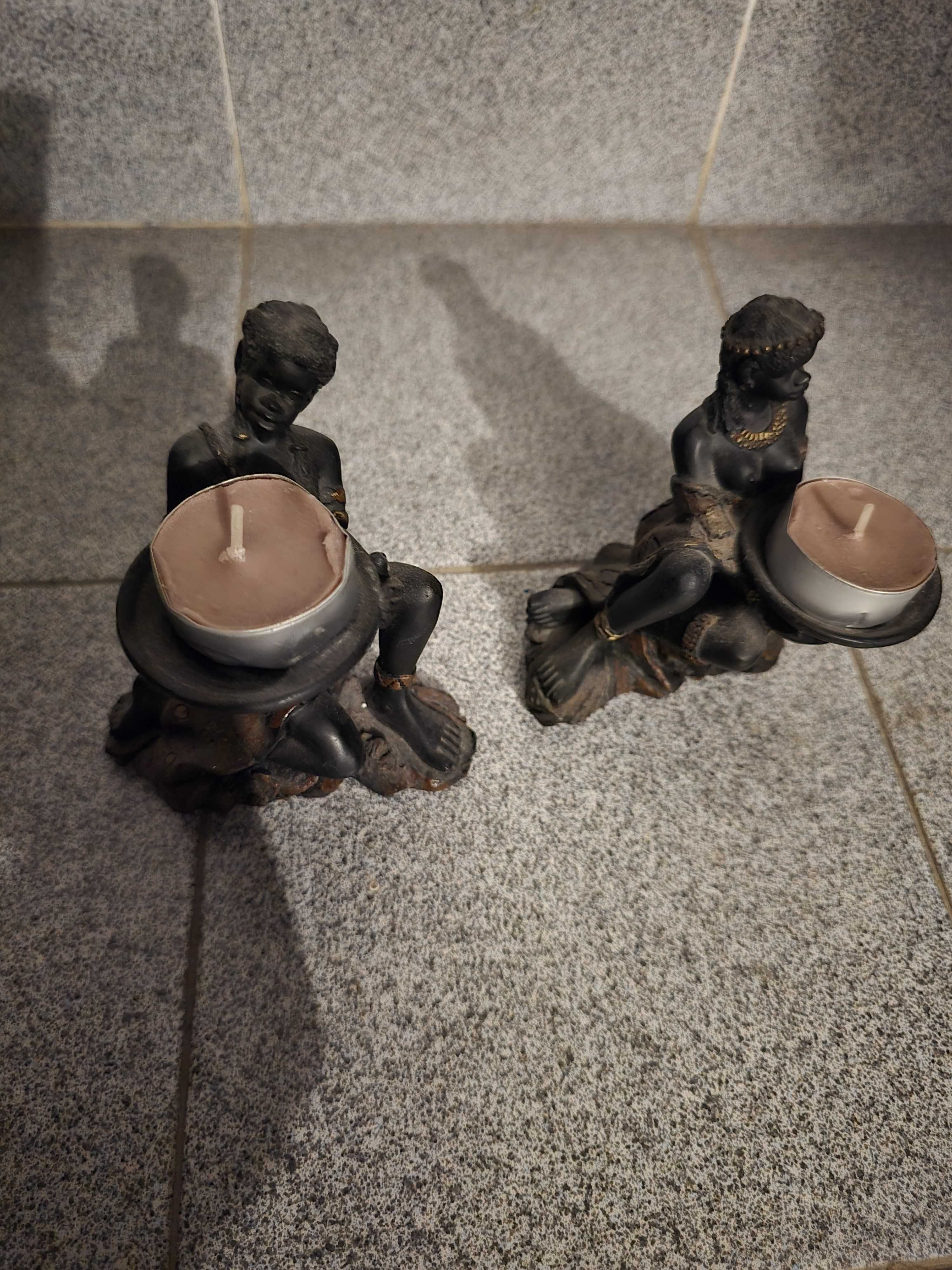 Figuras Africana Louça