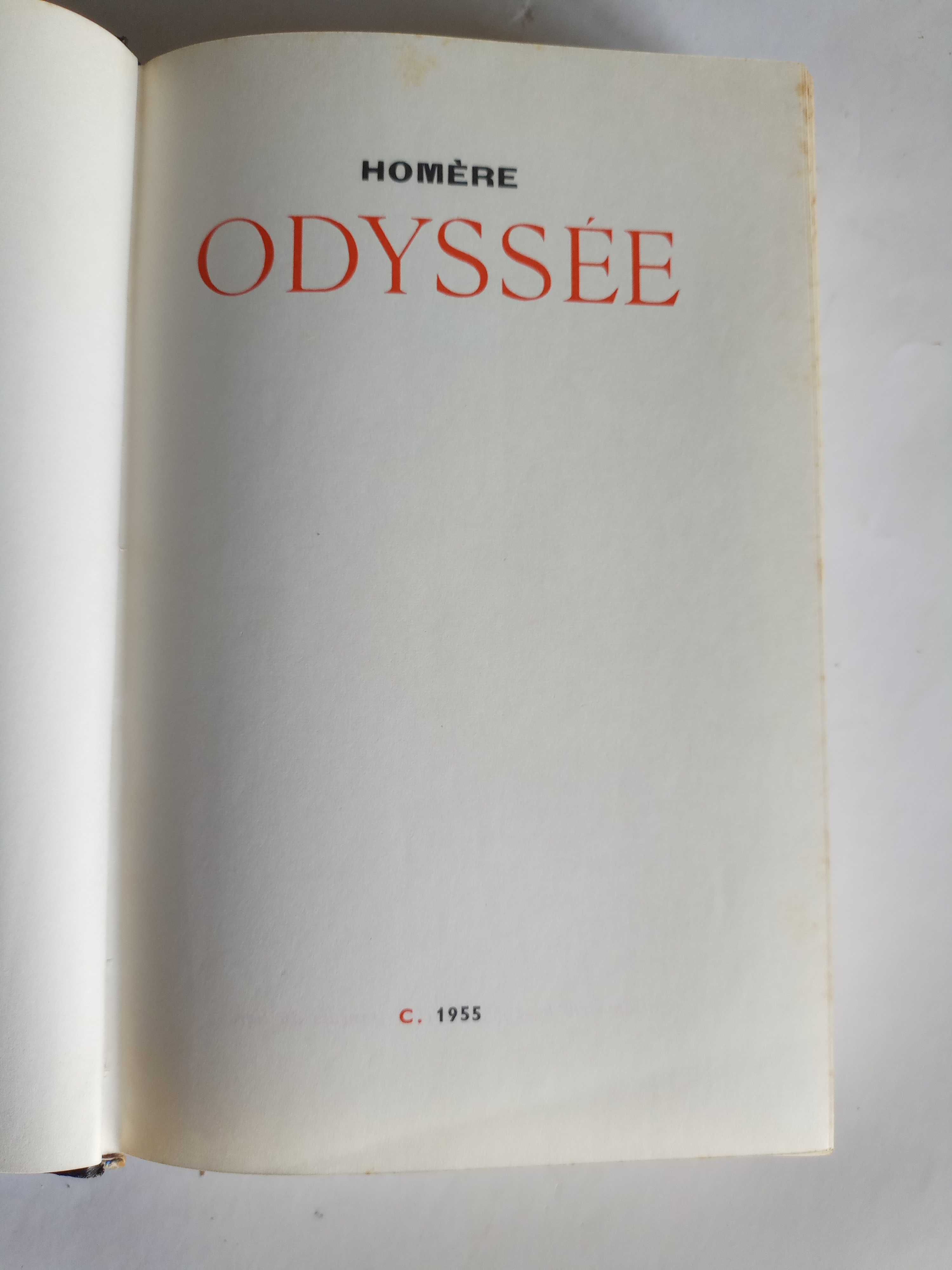 Odyssée- Homére (1955) Edição em Francês