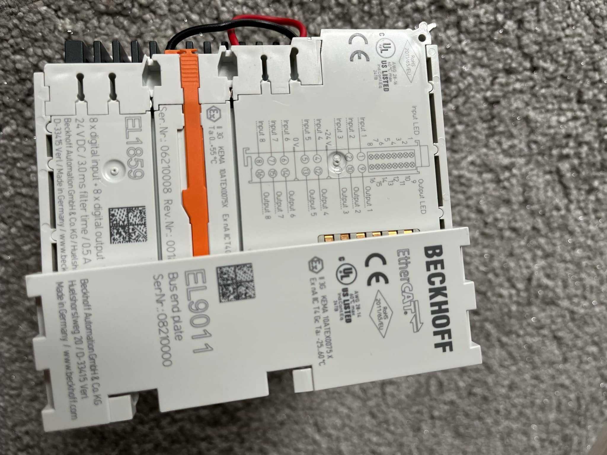 Beckhoff CX8190 PLC Sterownik ogrzewania