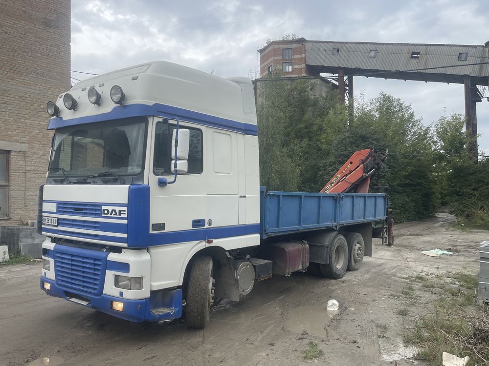 Маніпулятор DAF самоскид