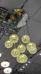 Nowoczesna Lampa LED 45 W wiszące kule