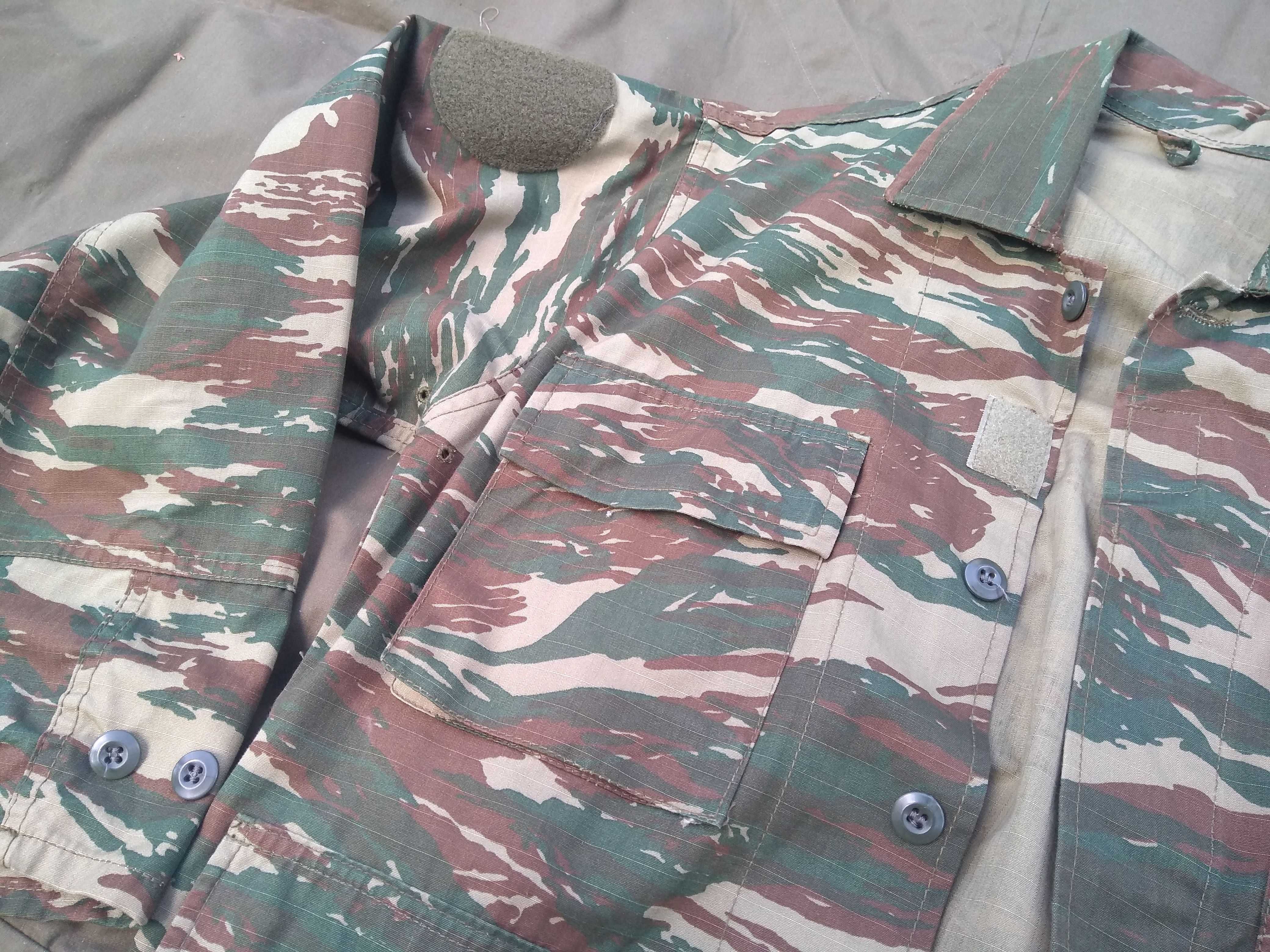 Bluza wojskowa Lizard camo greckiej armii, kamuflażowa r. S/M