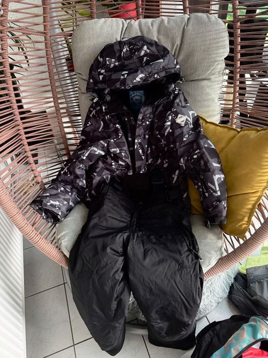 Гірськолижний костюм , горнолыжный, комплект  куртка + напівкомбінезон