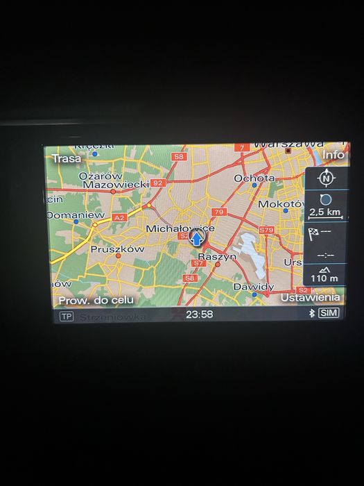 Konwersja przeróbka Lamp i MMI USA-EU Audi VW język polski nawigacja