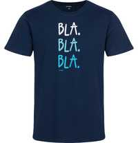 T-shirt Koszulka Męska  Bawełna Bla Bla Bla  XXL z nadrukiem Endo