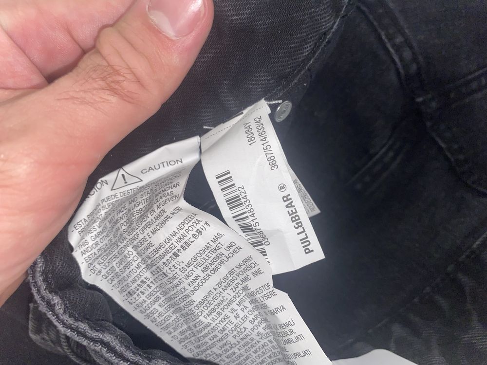 Джинсові шорти стандартного крою pull&bear standard jeans